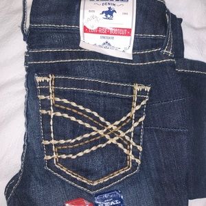 Ariat low rise boot cut jeans